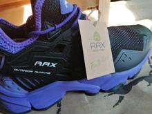 RAX-zapatillas para correr para hombre y mujer, calzado para deportes al aire libre, ligeras, transpirables, malla de aire, suela antideslizante superior, suela exterior de caucho Natural