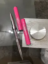 Delineador para decoración de uñas, herramienta de pincel de cristal tallado, pluma de dibujo de línea ultrafina, cable de tracción, flor de fototerapia, pluma doble de Metal