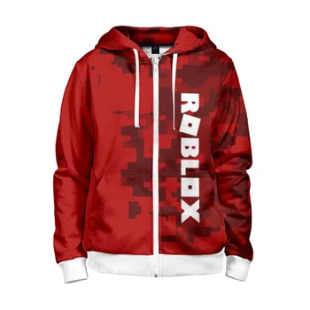 

Children's sweatshirt 3D with zipper Roblox