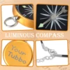 Camping Survival Compass Metal Pocket Compass"TOMMY”“TUBBO” Kids Compass for Hiking Hunting Outdoor Military Navigation Tool 2