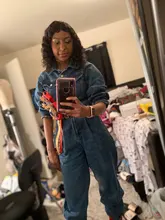 Wigirl-pelucas de cabello humano con malla Frontal para mujer Peluca de cabello humano brasileño con ondas profundas de 28 a 30 pulgadas, rizadas con agua, cierre 4x4, color negro