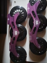 Montura para patín de velocidad, con ruedas de 110 MM, 3x110, envío gratis