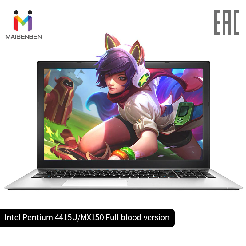Ноутбук MAIBENBEN XiaoMai 5 Pro 15.6&quot FHD/Intel 4415U/8ГБ/256ГБ SSD/MX150/DOS 0 12|Ноутбуки| |