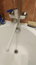 Tap Bath-Faucet Frap Hot-Water-Mixer Handle-Cover Wall-Mounted Nose Cold Long F2234 35cm