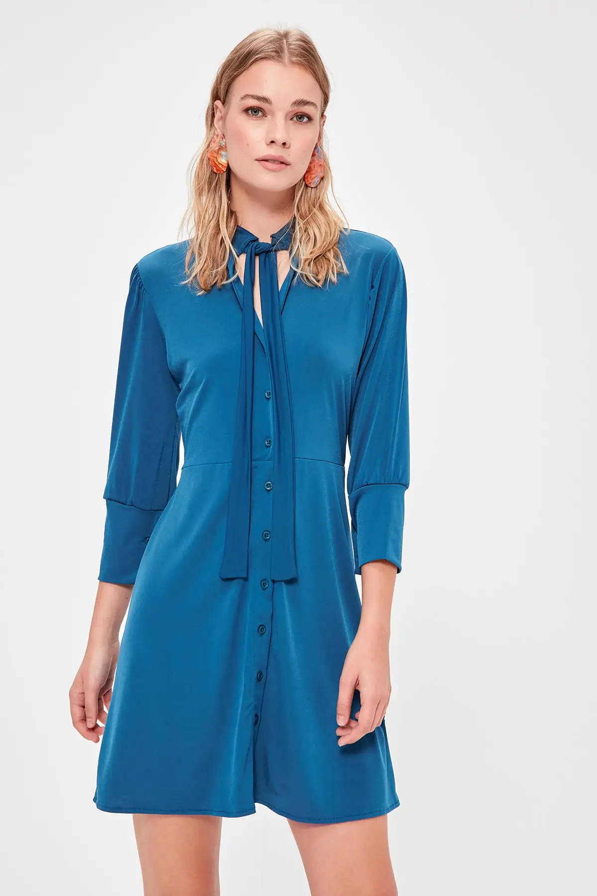 

Trendyol Lacing Detailed Knit Dress TWOAW20EL0760