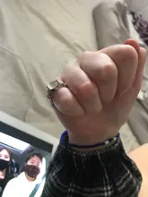 Anillo de Saga Bella Opals de crepuscular, chapado en plata, moda, novedad, película clásica Simple, joyería para mujer, venta al por mayor