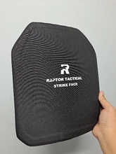Raptor 10*12 pulgadas NIJ nivel IIIA PE a prueba de balas balísticos placa Nivel 3A sola balísticos a prueba de balas Panel armadura de cuerpo