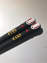 Bolígrafo de gel japonés de 0,38mm para hombre, pluma de tinta negra de plumas neutrales, papelería promocional, regalo, útiles escolares de escritura