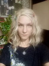 MSIWIGS mujer púrpura 22 colores Cosplay peluca ondulado corto sintético resistente al calor de pelo Rosa Rubio Ombre porque peluca