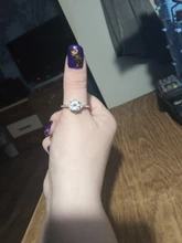 FDLK-Conjunto de anillos de boda elegantes para mujer, joyería de compromiso con brillante intenso, anillo de circón para mujer, 2 uds.