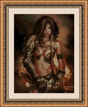 

CROSS STITCH KIT PANDATHREAD MILITARY AND BELLICOS 32905