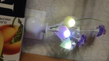 Lamp Mushroom Night-Lighting LED Romantic Lilac Home-Art-Decor Colorful Us/eu-Plug Lovely
