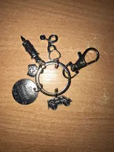 Kit de Mini termómetro de jeringa para médico, llavero de estetoscopio de Ángel para dentistas, medicina, regalo de graduación, recuerdo, novedad de moda