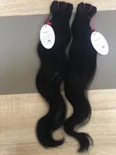 Pelo indio Virgen sin procesar, pelo Natural liso y sedoso, suave, 12-28 pulgadas, Mayflower, Original