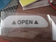 Pegatinas de seguridad universales para puerta de coche, cinta reflectante de alta apertura, marca de advertencia, accesorios de Exterior para conducción automática, 4 Uds.