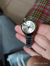 MANTÉNGASE EN contacto Marca de Lujo Parejas Amante Relojes Vestido de Las Mujeres de Los Hombres Reloj de Cuarzo Calendario Reloj de Pulsera Relojes Hombre 2017 Con Caja