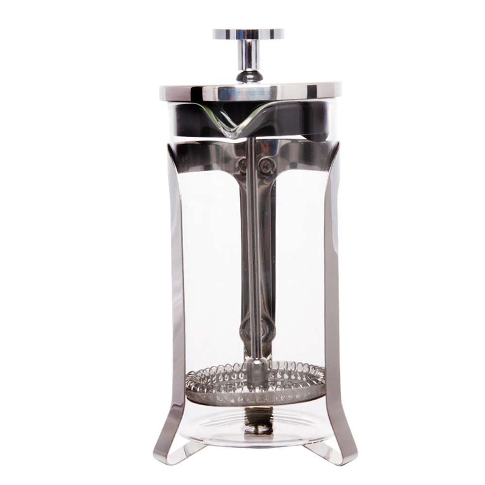 

Biggcoffee FY450 French Press, Stainless Steel Lid, Borosilicate Glass, 600ml, Special Functional Compact Design
