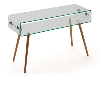 

Console HOLANDA-120TR, wood, Crystal, 120x40 cms