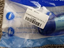 Purificador de agua para exteriores, para acampar, senderismo, supervivencia, portátil, filtro de agua