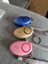 Alarma de autodefensa con forma de huevo para niña y mujer, alerta de protección de seguridad Personal, seguridad, llavero fuerte, alarma de emergencia, 130dB