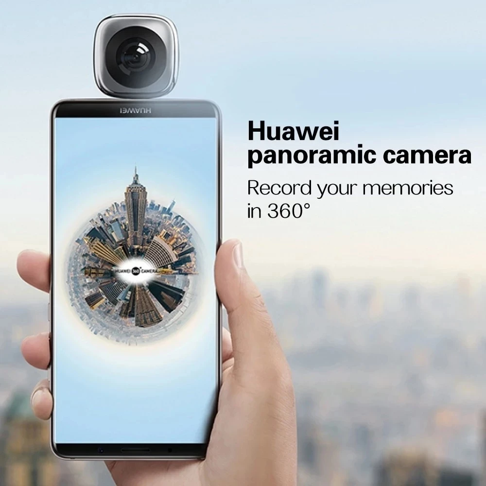 Orijinal HUAWEI matezion 360 kamera uygula Mate30 Pro P30 Pro Mate20 Pro  panoramik kamera lens hd 3D canlı spor kamera CV60 - AliExpress