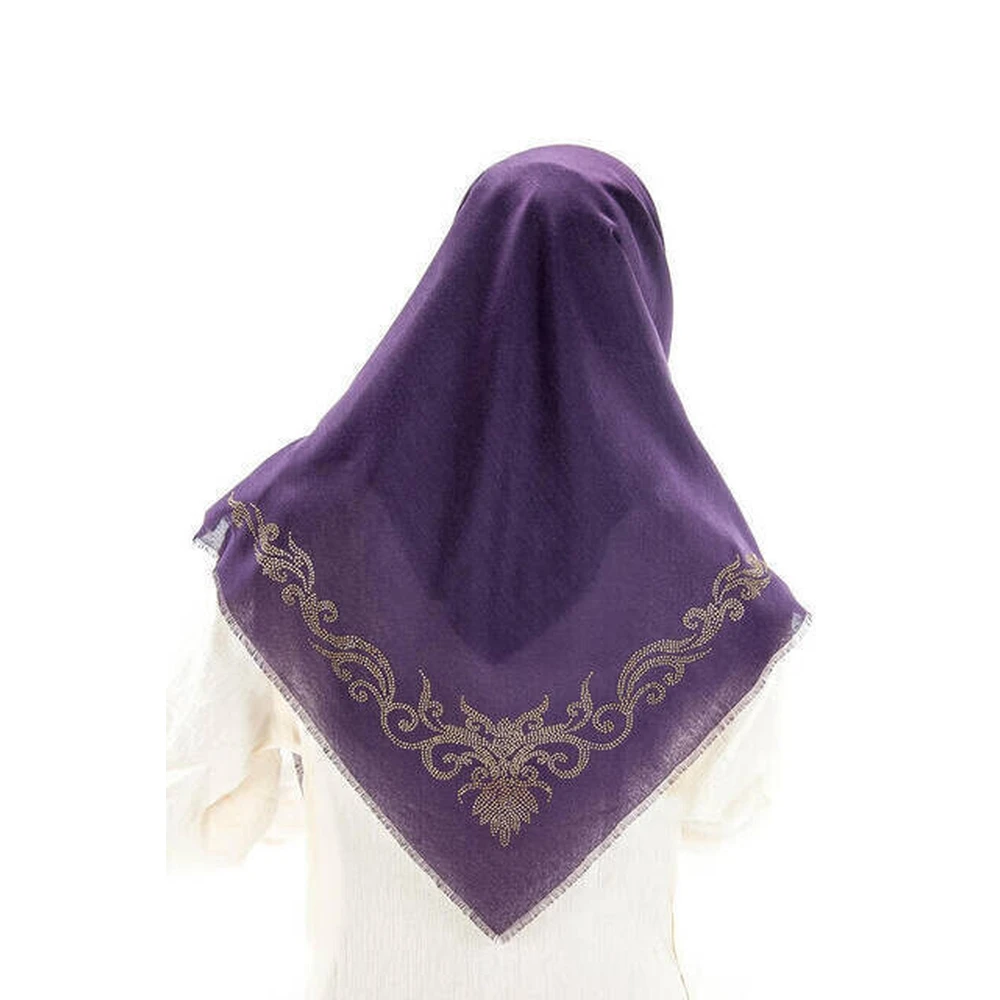 IQRAH Cotton Stone Head Cover (Muslim, Quran, clothing, woman, Quran, bone, writing)