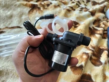 Bomba de agua sin escobillas de 12V y 24V CC, calentador de agua Solar silencioso de 4 puntos con rosca, potenciador de calefacción para suelo de la ducha, IP68