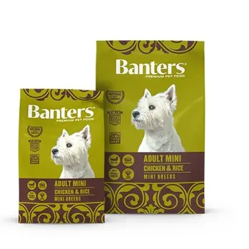 

Banters Adult Mini Chicken with Rice dry dog food 3 kg