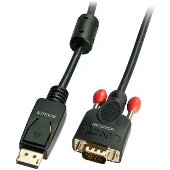 

41942 DisplayPort VGA black adattatoreLINDY12.71 interface cable
