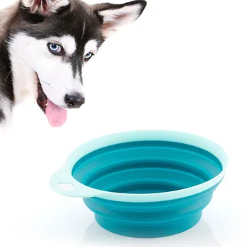 

Heart Silicone Folding Pet Bowl