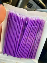 Eyelash-Brushes Extension-Accessories Removing-Lash Cotton-Swab Disposable Micro 100pcs/Bag