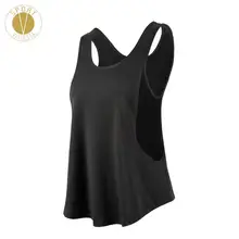 Сетчатый топ с сетчатым потоком-Женская дышащая сетка, длина бедер, тренировочный тренажер для йоги, топ для бега