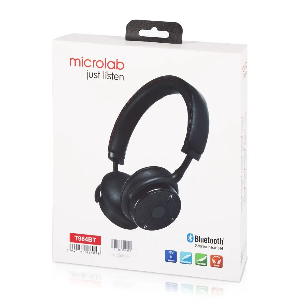 Наушники Microlab T964BT black