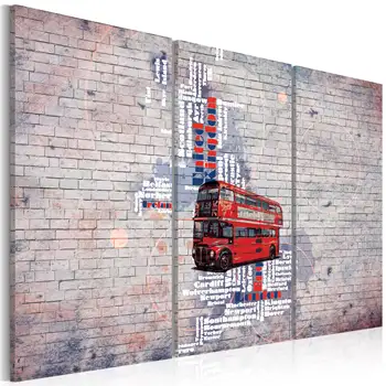 

Table-around Britain Routemaster-triptych-60x40