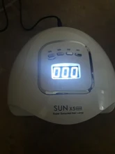 SUNX5 Max-Lámpara LED para secado de uñas, lámpara UV de hielo de 45/36/18 LED para secado de esmalte de Gel, temporizador, herramientas de manicura con Sensor automático, 90/72/36W
