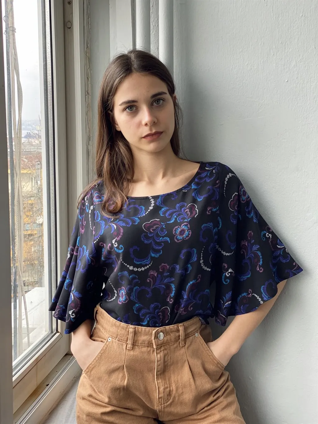 

2021 New Women Hollow Out Vintage Casual Elegant Tops Women Shirts Solid Long Sleeve Korean Style Bow Loose Blouses Blusas