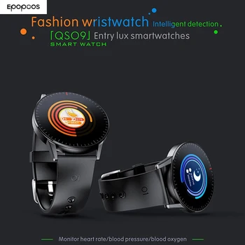 

2020 New Smart Watch IP67 Waterproof Heart Rate Sleep Monitoring Fitness Tracker Music Control Sports HD Full Press Screen