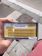 Extensiones de pestañas de extensión, 60 mechones de pelo Natural y grueso, Faux cils, Envío Gratis