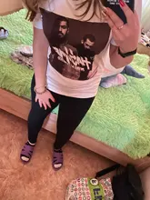 Hajime MiyaGi Andy Tops con PANDAS T camisa ruso Banda de Hip Hop mujeres T camisa Verano de 2020 Harajuku camisa estética Mujer