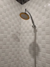 Cabezal de ducha con ahorro de agua, ducha de mano grande de 6 pulgadas, ducha de lluvia de baño de alta presión, cabezal de ducha de SPA