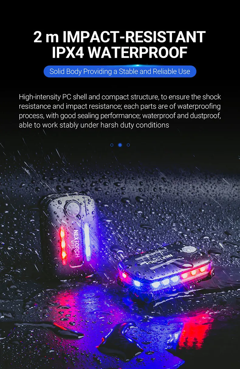 Police Warning Strobe Shoulder lights Rechargable LED Flashling Safety Clip Lamp For Outdoor Rescue,Traffic Guidance,Police