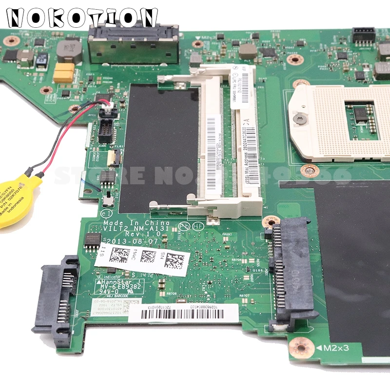 NOKOTION VILT2 NM-A131 04X4086 00HM991 00HM981 основная плата для lenovo ThinkPad T440P материнская плата для ноутбука DDR3L GT730M GPU