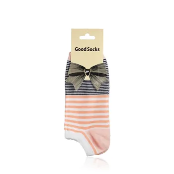 

Women's socks good socks knitted, short, L50, p.23, Peach