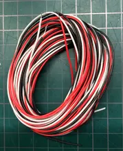 Silicone Soft-Wire 200-Degrees High-Temperature 5m/Lot -Awg Celsius 16/18/20-/..