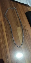 Cadena de cuerda de cubo a la moda para hombre, collar clásico de acero inoxidable, regalo de joyería, 2020