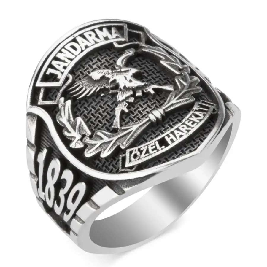 

Stoneless Gendarmerie Special Operations (JÖH) Ring
