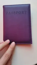 Cartera Unisex de alta calidad para hombre y mujer, soporte para pasaporte de viaje, Funda de cuero PU para monedero, tarjetero de identificación, 1 ud.