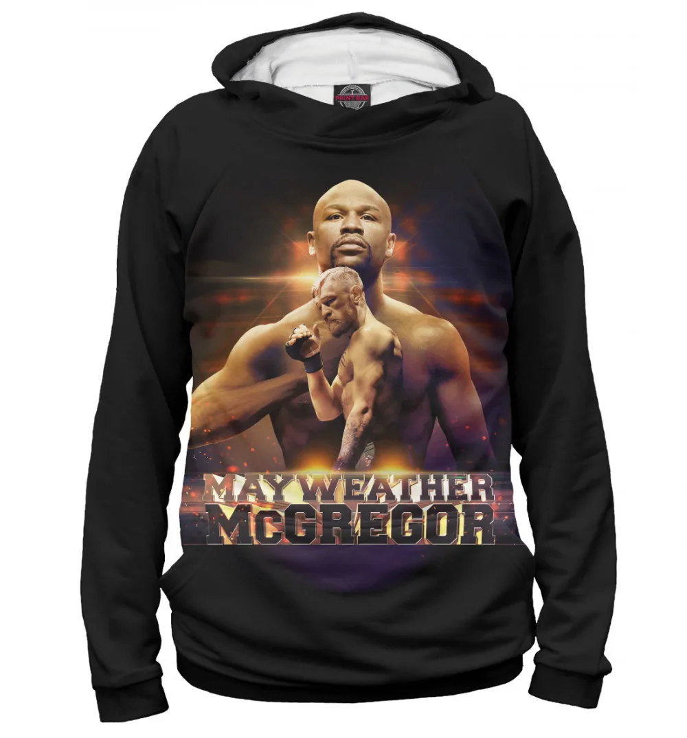 Мужское худи Mayweather VS McGregor | Мужская одежда