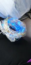 String-Lights Garland Solar-Lamp 52m-Decor Fairy LED Holiday Christmas-Party Garden Outdoor