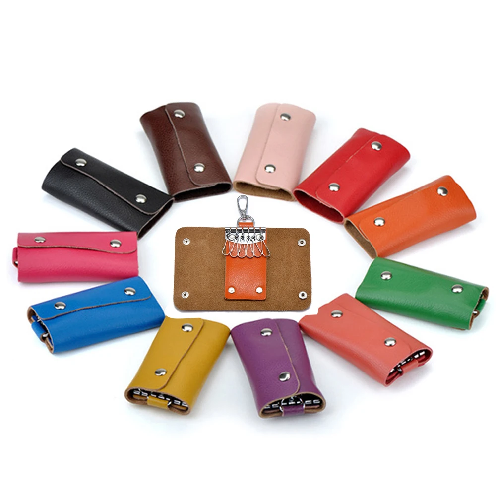 

Key Wallet case Card Holder Business Case Keychain Housekeepers Wholesale Purses mini Men Women Pocket Car Keys Bag ponch 2019